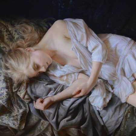 Спящие девушки художника Сергея Маршенникова