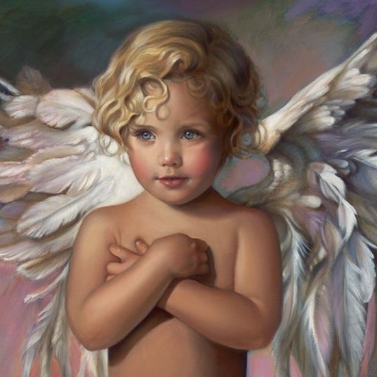 Маленькие ангелочки художницы Нэнси Ноэль